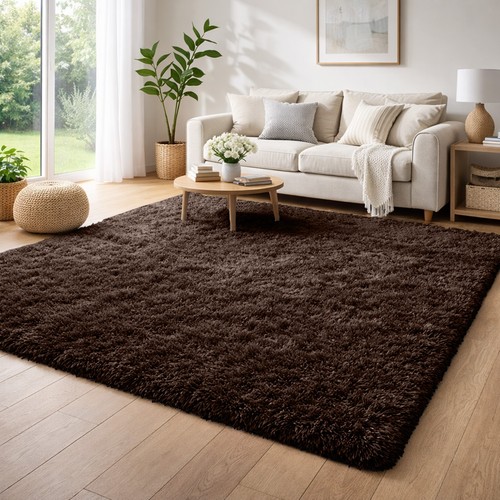 Fluffy rugs anti - fluffy, anti-slip