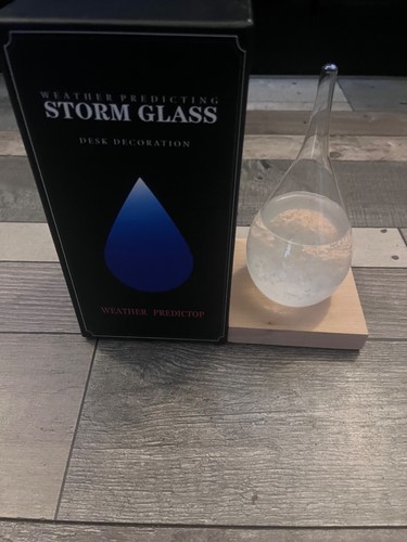 Weather predicting storm glass - weather,