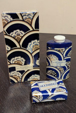 Vintage Avon Moonwind Perfumed Pair  Gift Set Talc Talcum Powder & Soap