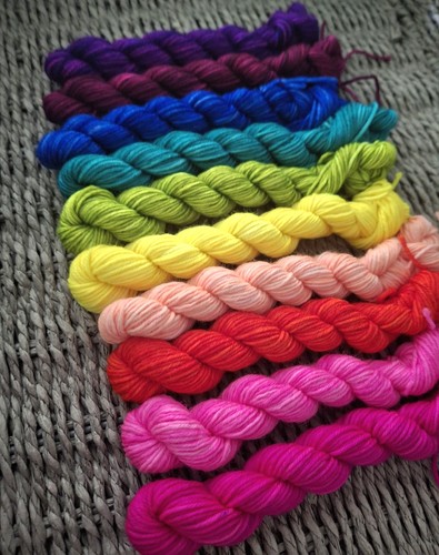 Hand dyed sock yarn - sock,