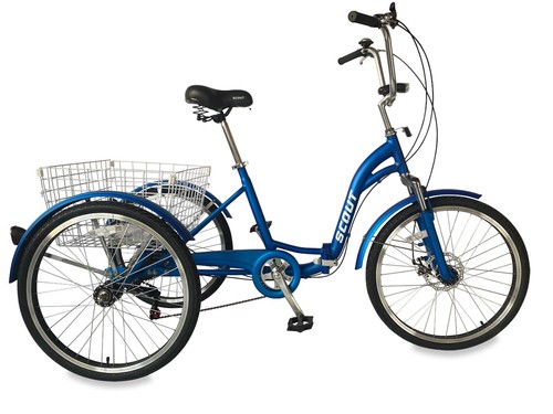 Scout adult folding - folding, tricycle