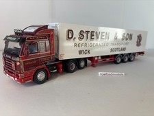 WSI 15-1018 Scania 143m + fridge D Steven & son 1.50 scale (used)