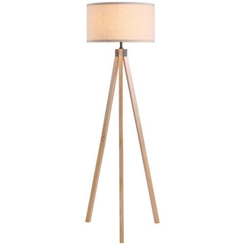 Rubber wood tripod - tripod, floor