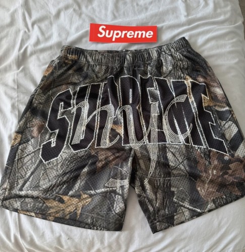 Ss26 supreme rhinestone mesh - supreme,