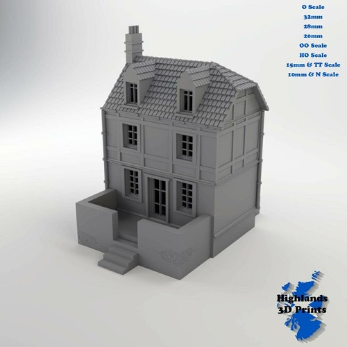 Villa ww2 building tabletop - 2,