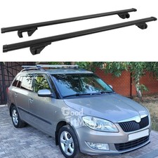 2x 53" Black Roof Rack Cross