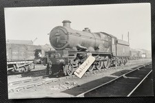 GWR Loco Wardour Castle At Old Oak Common Shed Photo Print