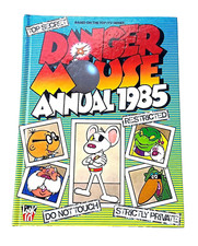 Dangermouse Annual - TOP SECRET DANGER MOUSE - St Michael Books - Vintage 1985