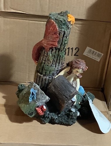 Fish tank ornament mermaid - ornament,