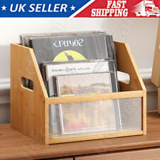 Bamboo Record Storage Holder