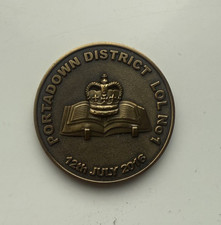 Portadown District LOL No 1 2016 Somme Remembrance Coin Loyal Orange Lodge