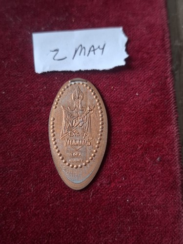 Disney villans pressed penny - villans,