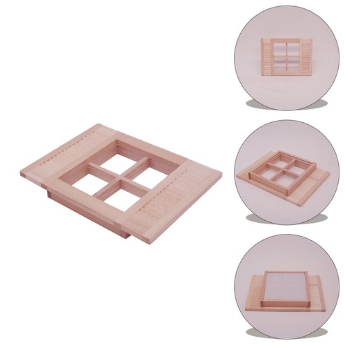 Mini blinds miniature - mini, wood