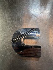 Heavy Metal Cummins Badge Emblem For Engines Generators Tractors Boats