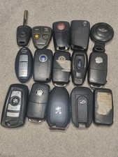 JOB LOT OF 15 USED CAR KEYS IN