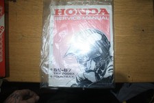 1986-87 HONDA TRX200 TRX200SX FOURTRAX  SERVICE MANUAL