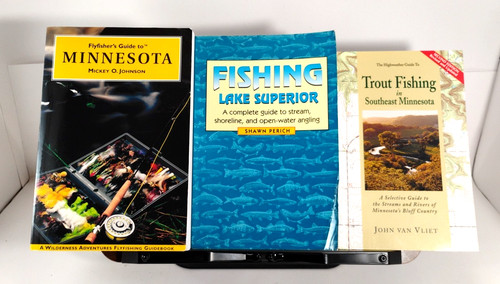 Lot minnesota fishing books - 3,