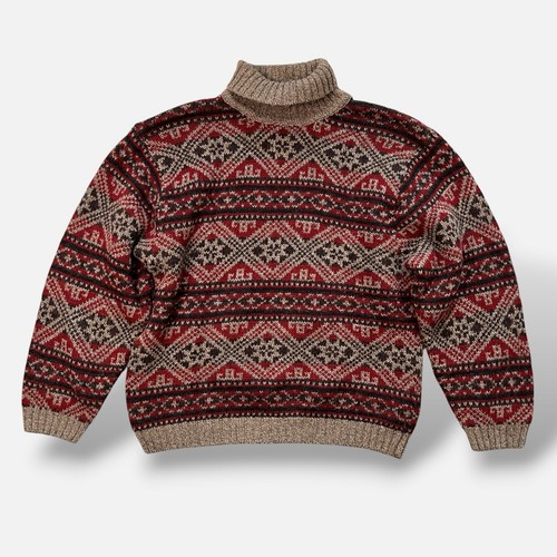 Vintage 90s shetland wool - wool, fair