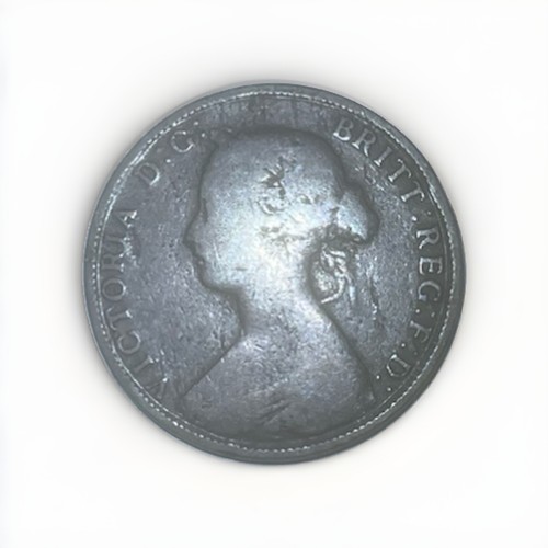Great britain penny 1861 - britain,