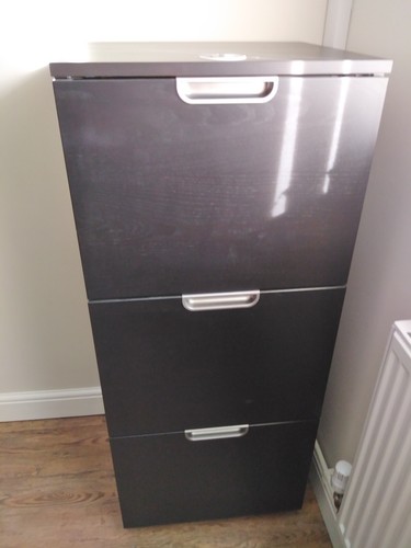 Ikea filling cabinet - with, lock