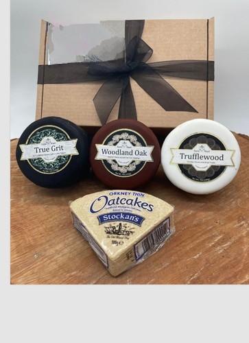 Cheese hamper waxed truckles - hamper,