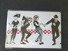SKA Christmas Metal Sign