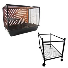 Rat Hamster Cage Hampton Copper with Stand and Accessories Included