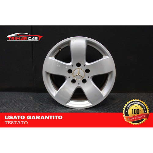 Single alloy wheel - alloy, mercedes