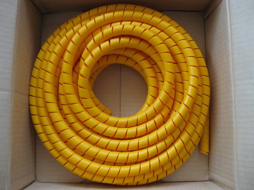 Hydraulic hose spiral - spiral, wrap