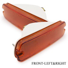Pair Amber Front Bumper Lamp