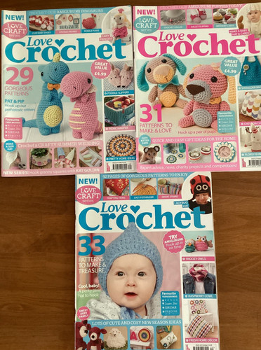 Love crochet magazines 3 - magazines, x