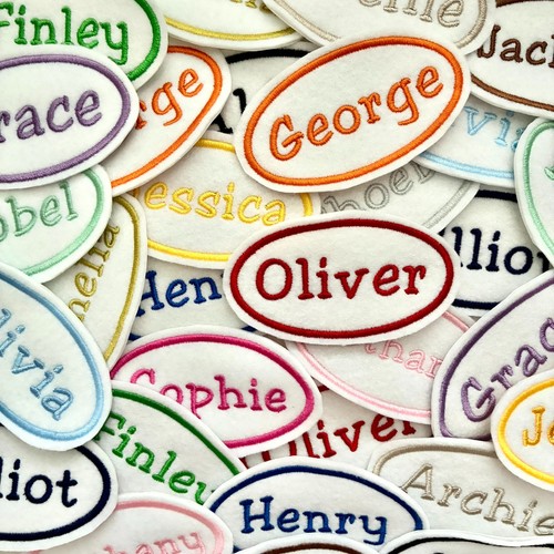 Personalised embroidered name - personalised,