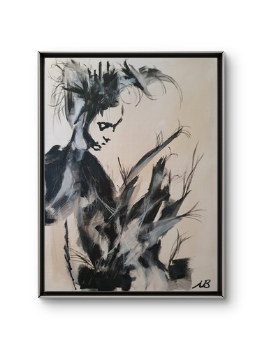 Original acrylic painting - original,