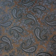 Paisley Guitar Decal: Black