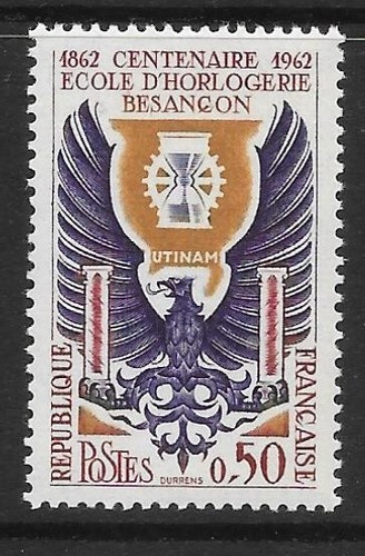France 1962 school - france, horology