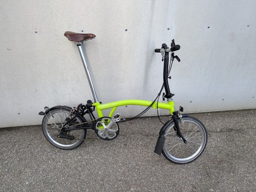 Bright lime speed brompton - lime,
