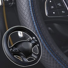 Leather car steering - car,