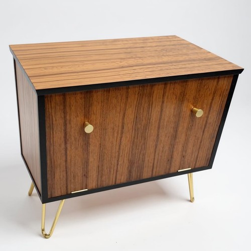 Upcycled mid century record - upcycled,