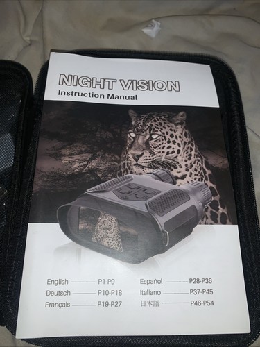 Night vision infrared - night, goggles