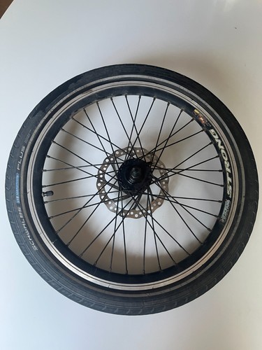 Inch front wheel with - 20, disc