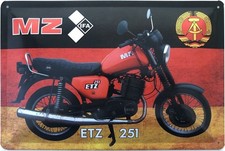 Metal sign 40 x 30 cm GDR