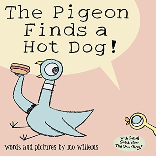 The pigeon finds hotdog mo - finds, hotdog!-mo