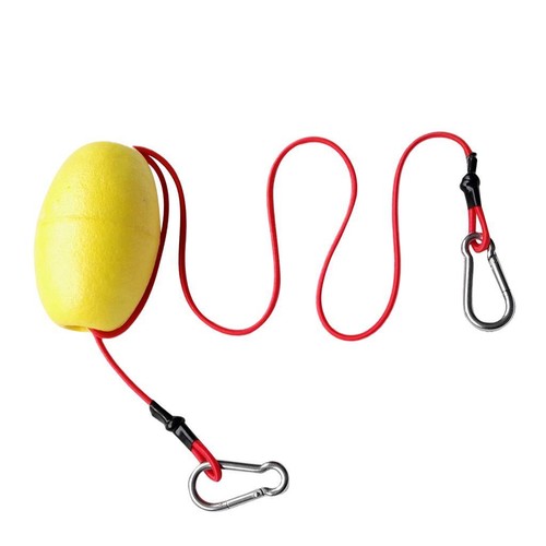 Buoy with carabiner hook and