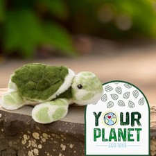 Turtle Plush Soft Toy Your Planet Stuffed Cuddly Eco Plush Toy 15cm