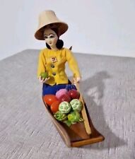 Vintage Wooden River Boat