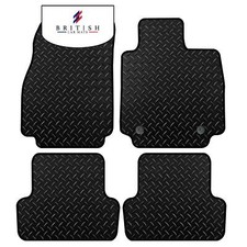 Fits Renault Clio 2013-2019 Tailored 3mm Heavy Duty Rubber Car Floor Mats Black