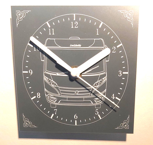 Dethleffs motorhome clock - dethleffs,
