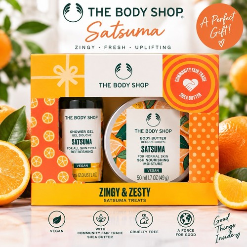 The body shop satsuma gift - satsuma, set