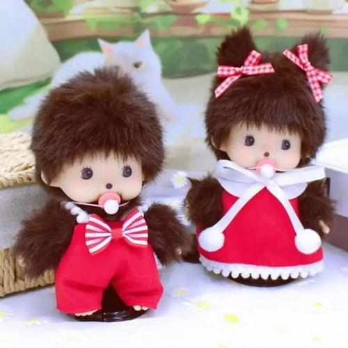 Cute plush monkey - cute, doll