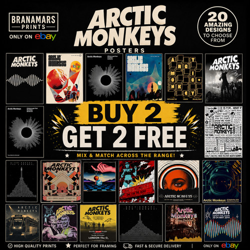 Arctic monkeys poster print - poster, |